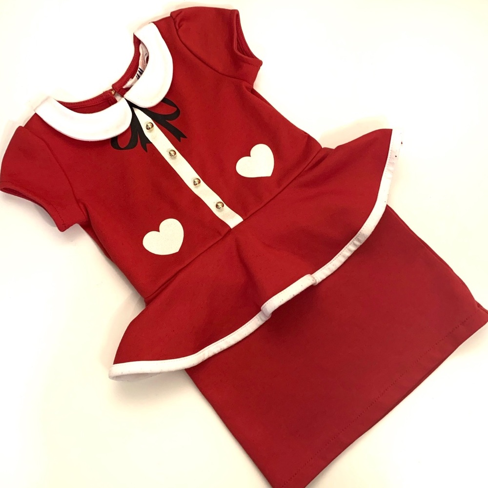 H&M dress size 1.5-2t in Red